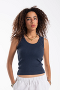 Sleeveless Ribbed Tank