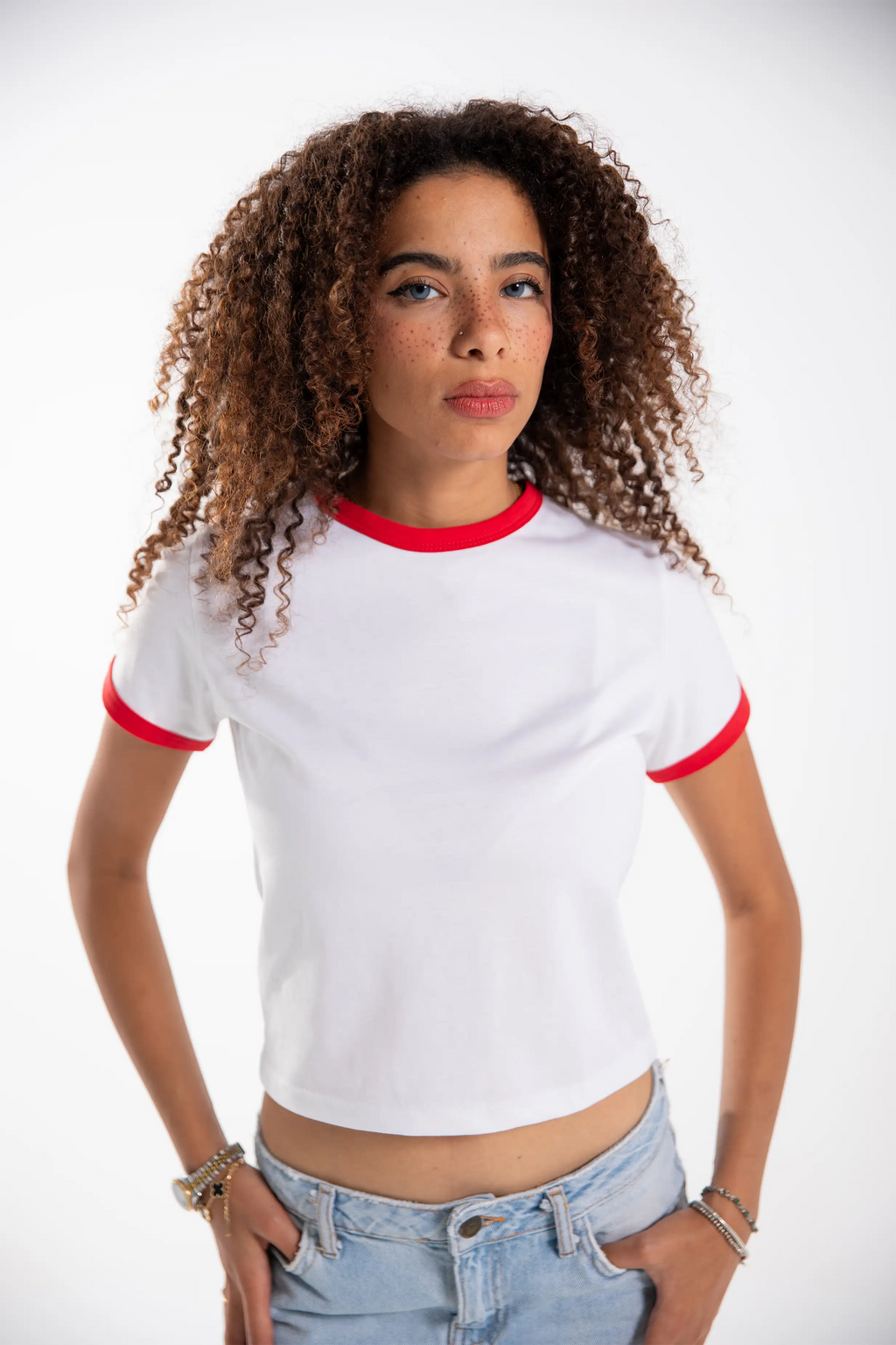 Ringer Crop Tee